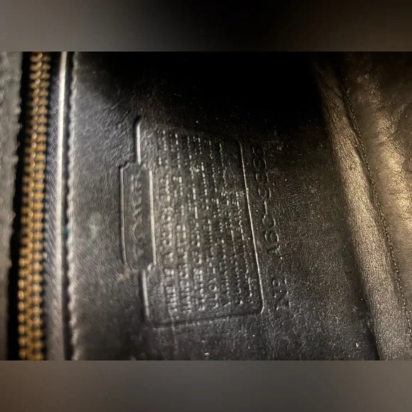 Vintage coach Regina black - Picture 10 of 12